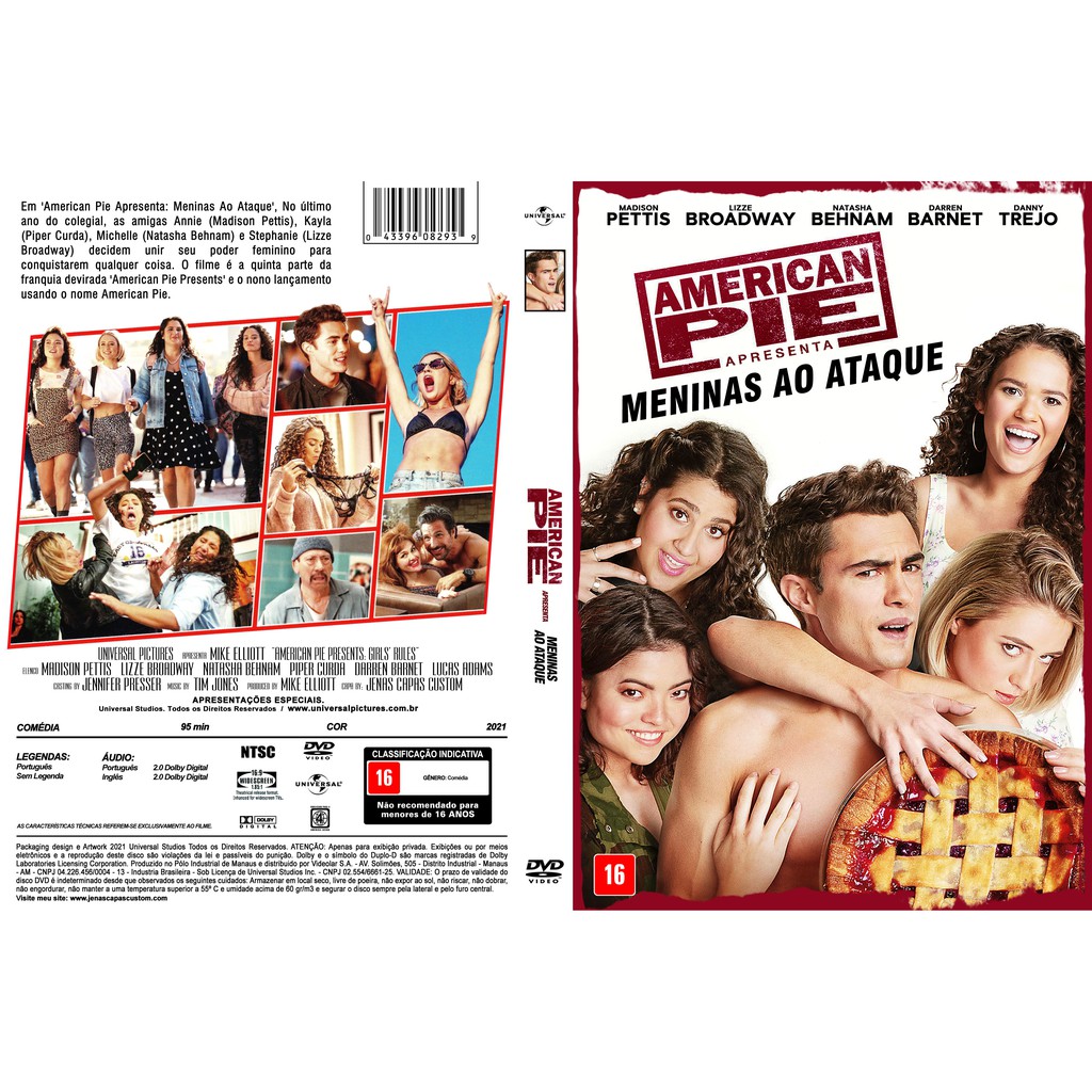DVD AMERICAN PIE APRESENTA MENINAS AO ATAQUE