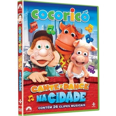 Dvd Cocoricó - Cante E Dance Na Cidade - Original E Lacrado