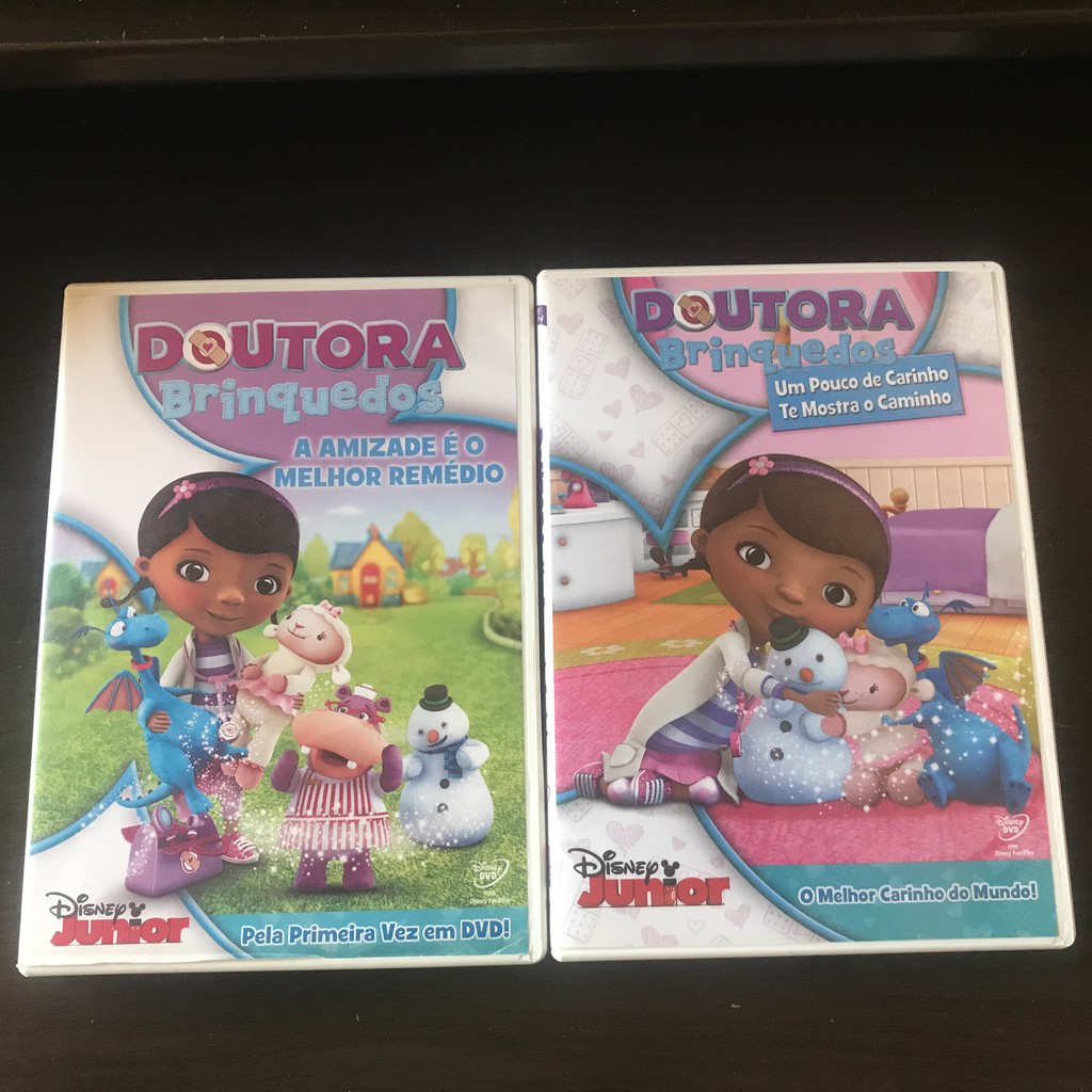 2 DVDs Animação DOUTORA BRINQUEDOS (Disney Junior) | Shopee Brasil