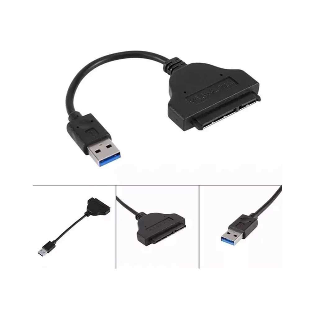 Cabo Adaptador Clonar Usb 3.0 Hd E Ssd 2.5 Sata cabohssd