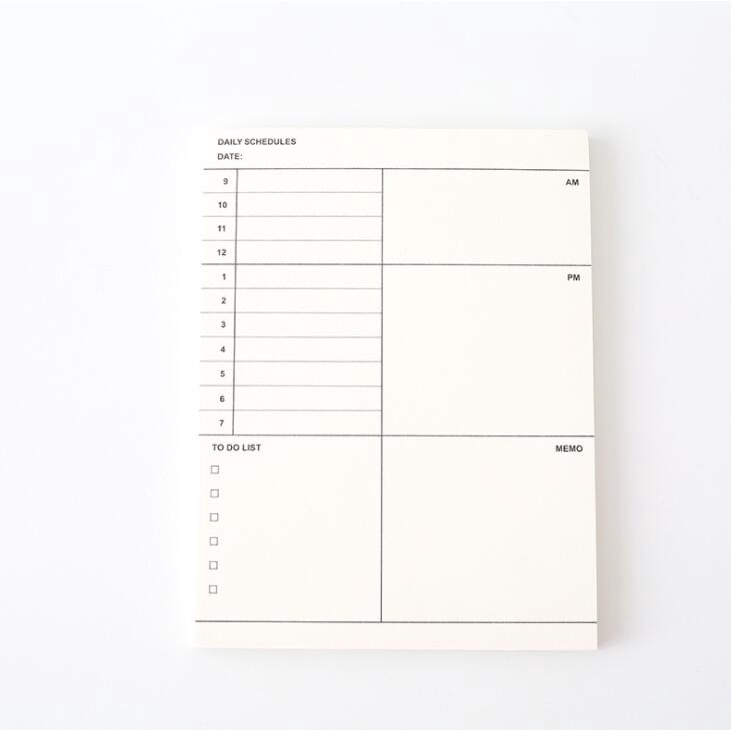 Bloco Planner Clean Diario Semanal Mensal | Planner 2024 | Shopee Brasil