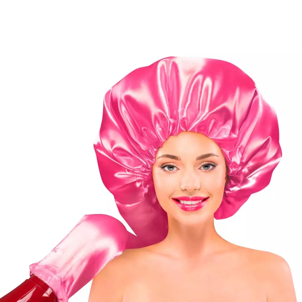 Touca Difusora de Cetim Hot Santa Clara Para Secador de Cabelo | Shopee ...