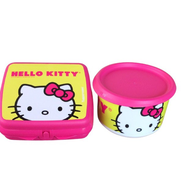 Tupperware Modular Mates Hello Kitty Square #3 Set of 4 Rare  Coisas da hello  kitty, Cozinha da hello kitty, Roupas da hello kitty