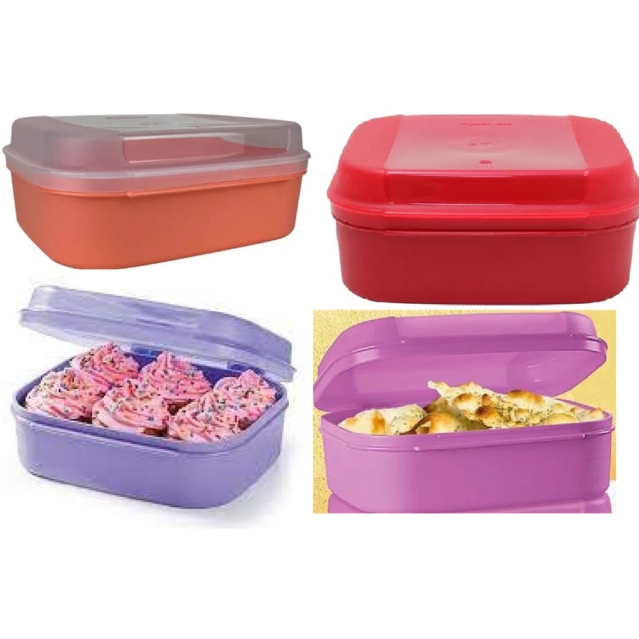 Tupperware Modular Classic Visual Roxo Box 1,1litro | Shopee Brasil