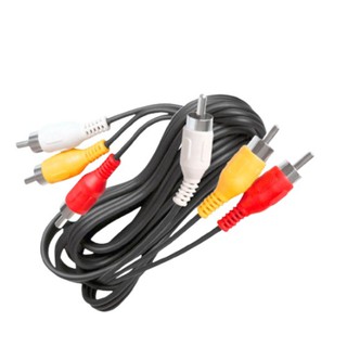 Cabo de Áudio e Vídeo 3 RCA Macho x 3 RCA Macho - 1,5m 0977