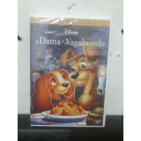 Dvd A Dama E O Vagabundo - Lacrado - Original - Disney