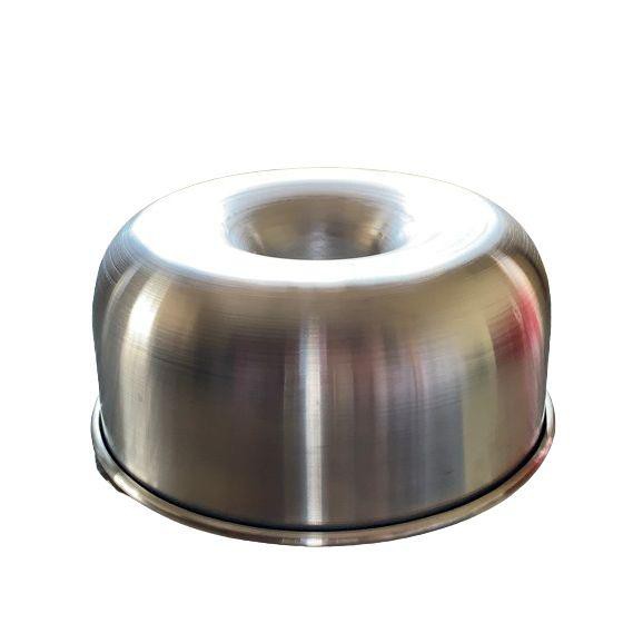 Forma para Bolo Vulcão Arredondada / Torta Suiça / 22x10cm Modelo Alto Lançamento em Aluminio Alta Qualidade Variedade na Confeitaria