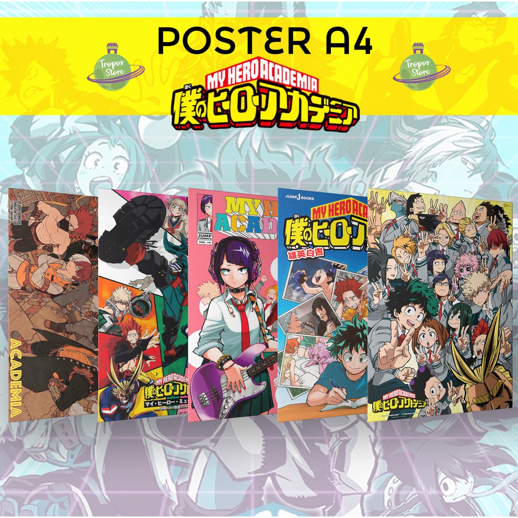 Poster Cartaz Fotográfico Haikyuu!! Anime Mangá A4 Decoração