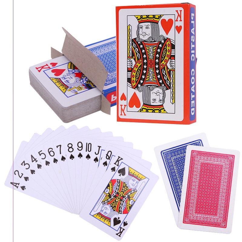 Jogo de Baralho com 54 Cartas - Lar&Lazer