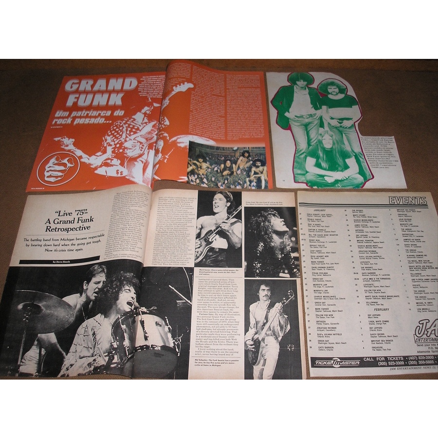Grand Funk _ Muitos Recortes ORIGINAIS | Shopee Brasil