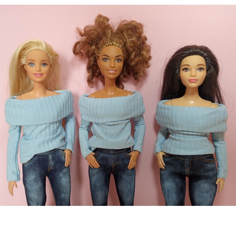 Blusa discount para barbie