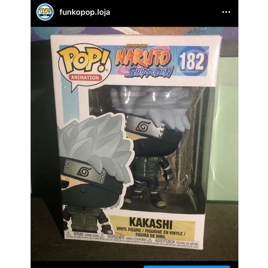 Figurine Funko Pop Kakashi #182 - Naruto Shippuden - édition Vinyle Collector