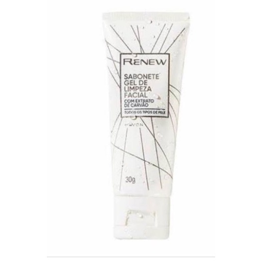 Sabonete Gel De Limpeza Facial Renew Avon G Shopee Brasil