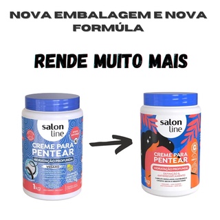 Creme para Pentear Salon Line Definição Máxima 1kg Cabelo Cacheado