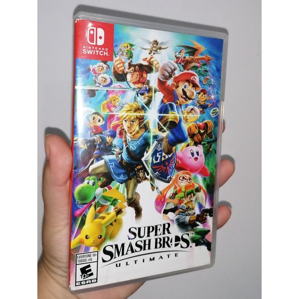 Jogo Mídia Física Super Smash Bros Ultimate Nintendo Switch