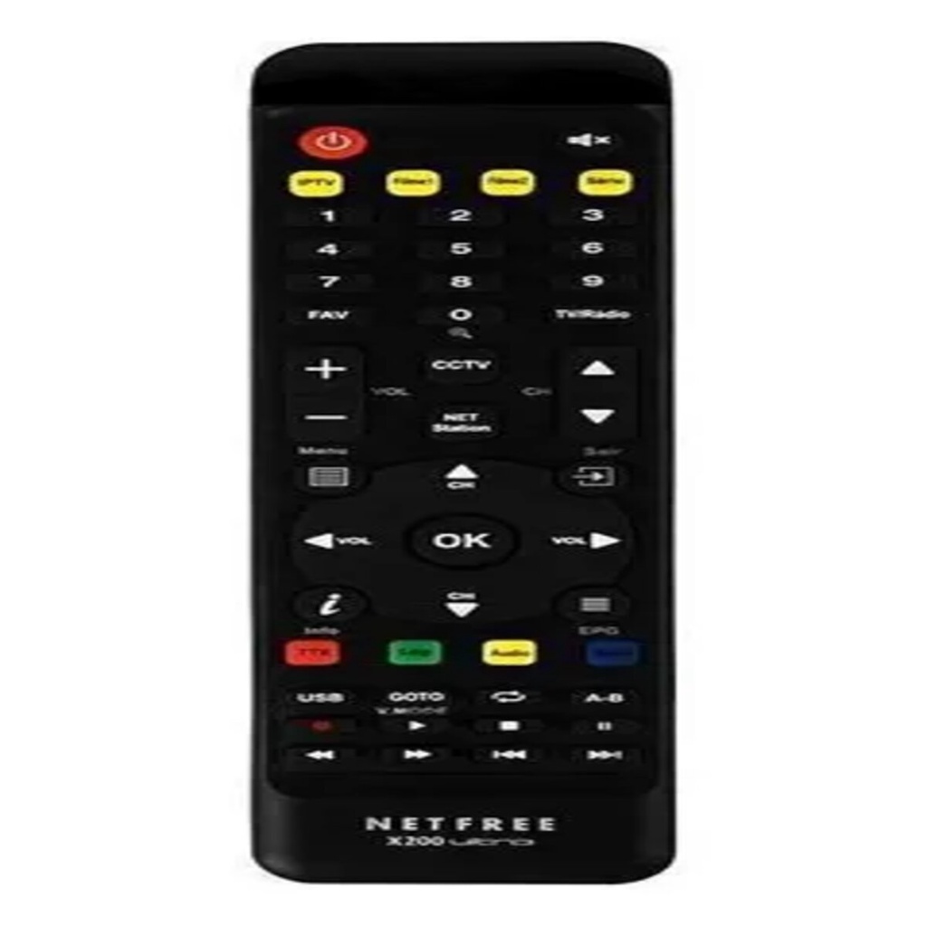 Controle Remoto Compatível Com Receptor Netfree X200 Ultra | Shopee Brasil