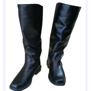 Bota Cano Longo Hípica Montaria Florestal Cavalgada Em Couro Legítimo Fabricação Própria