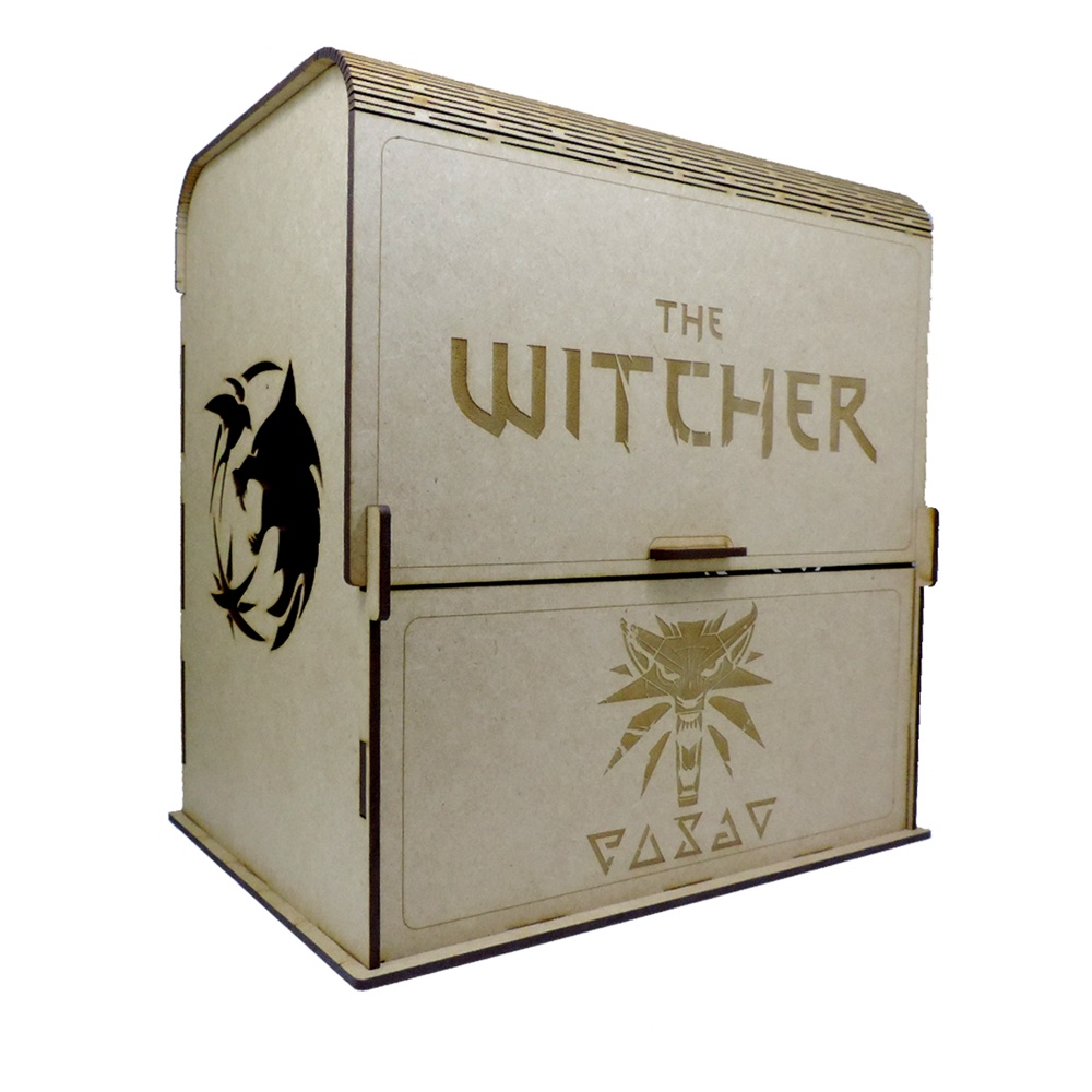 Caixa The Witcher Para Box De Livros 8 Vol. Gravação A Laser | Shopee ...