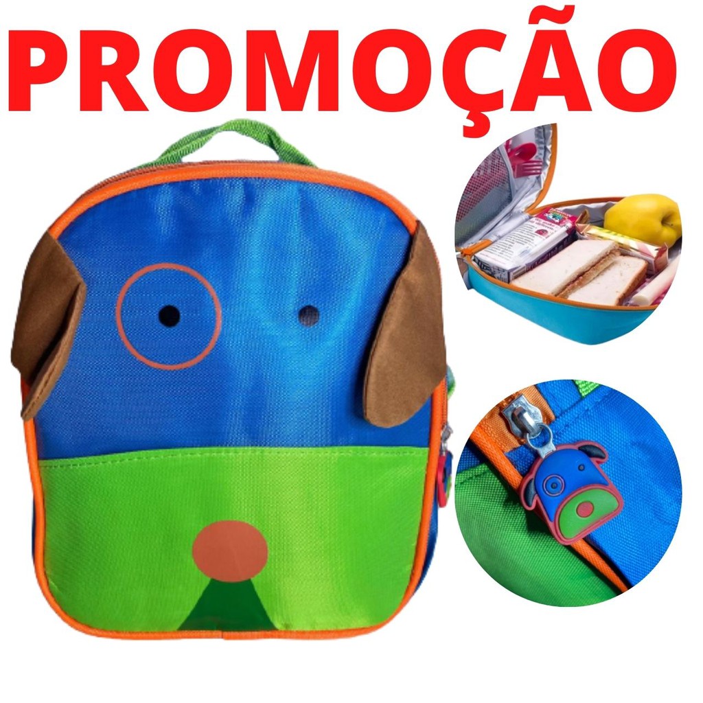 Lancheira Térmica Infantil Estampa Unicórnio Azul Claro Skip Hop