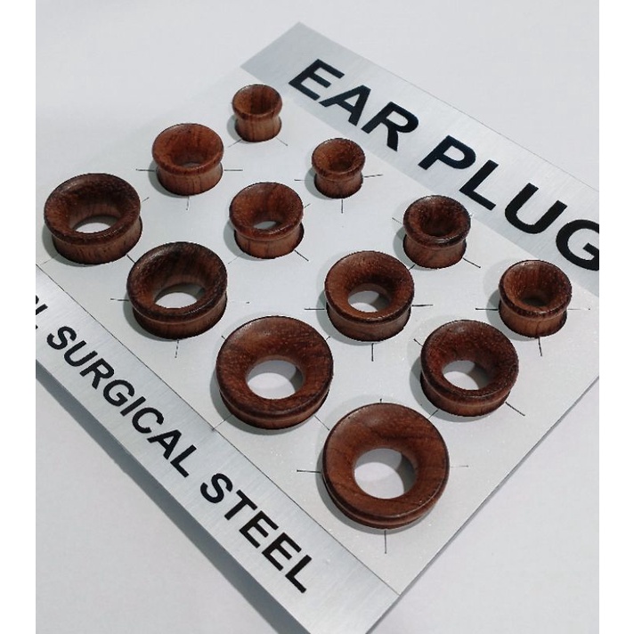 Kit D'écarteurs (tunnels) Pour Oreilles - 24 Pièces, Acrylique & Acier Inox, Tailles 10MM à 20MM - Pour Stretching