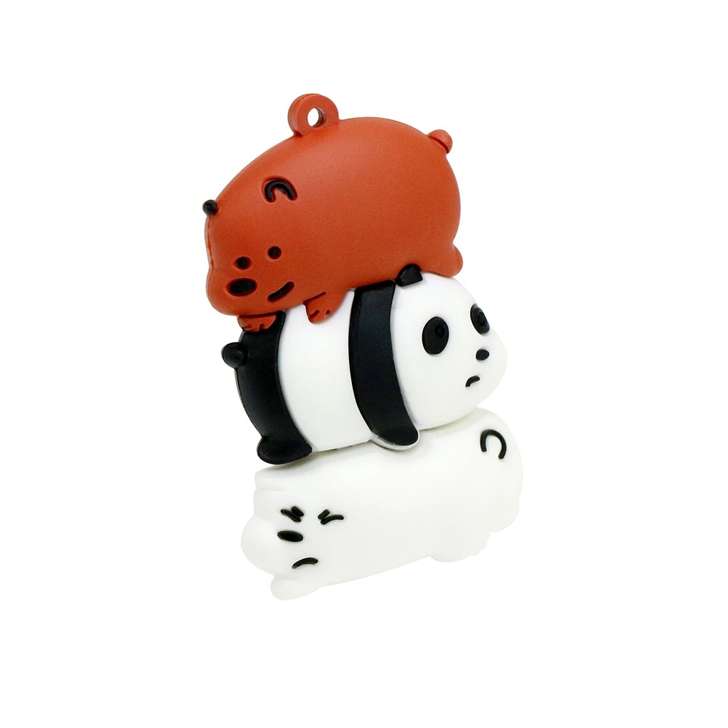 Alta velocidade 2tb desenho animado usb 128gb pen drive panda porco