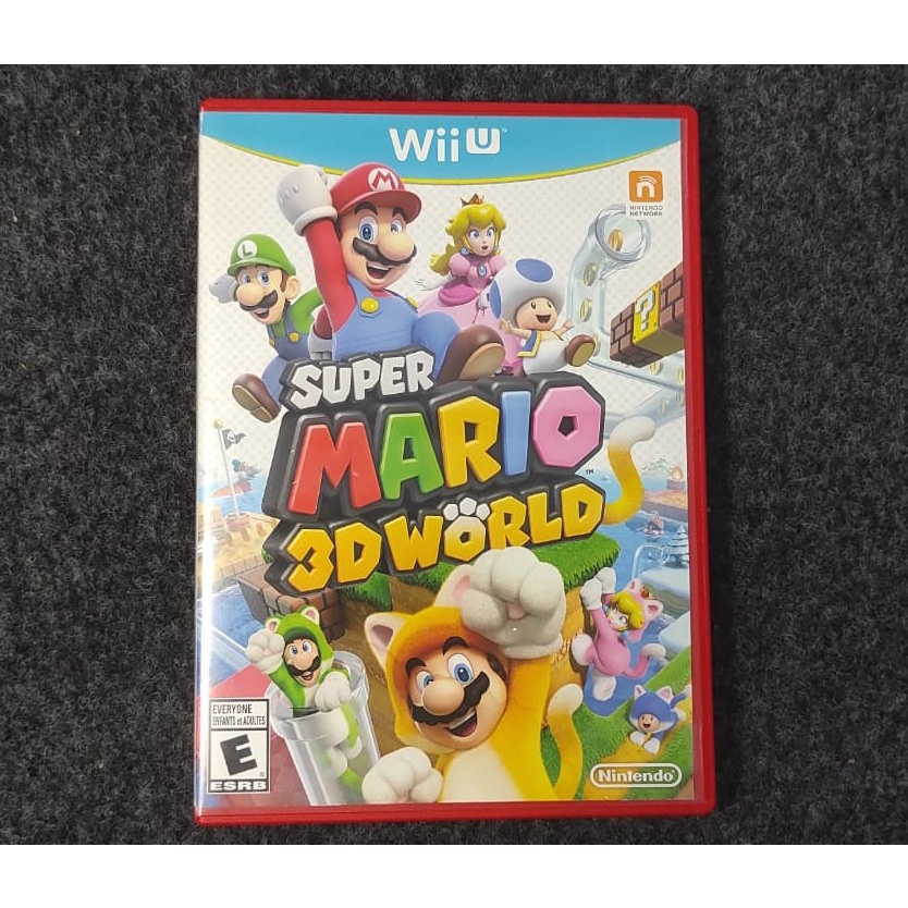 Nintendo Jogo Super Mario 3d World Wii U, Jogo de Videogame Nintendo Usado  49953756