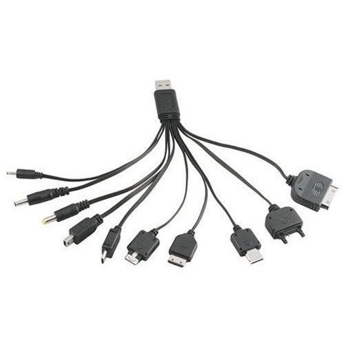 Cabo Usb Multi Carregador Universal 10 Em 1 | Shopee Brasil