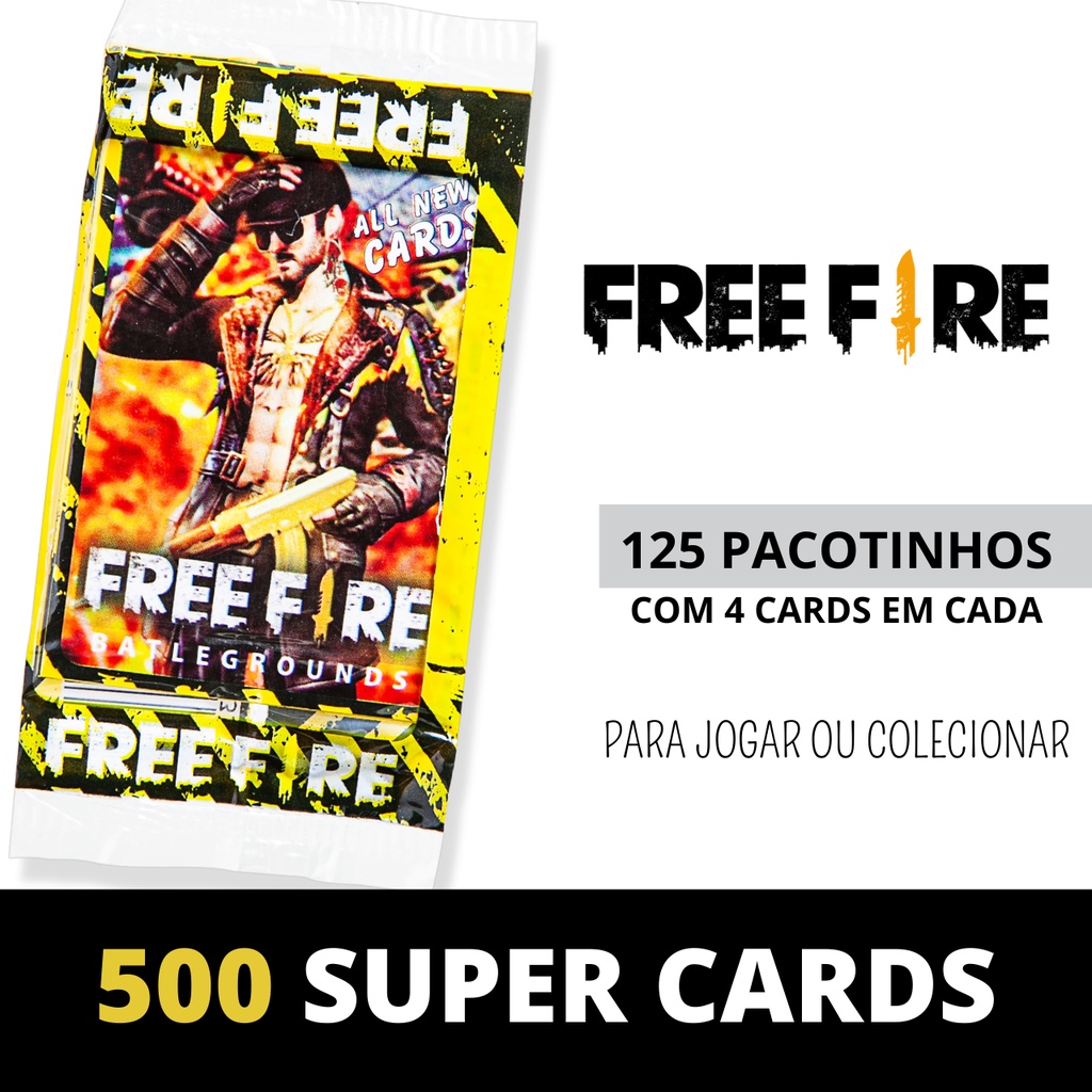 Garena e Panini lançam álbum de figurinhas do Free Fire