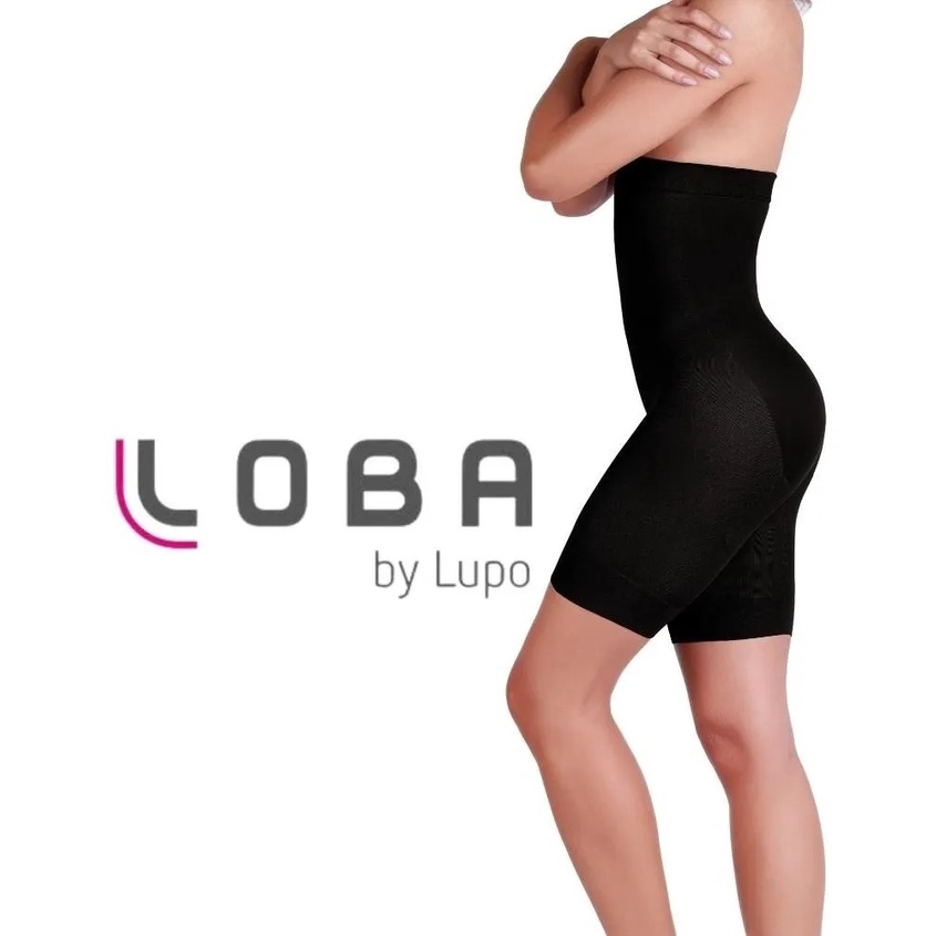 Lupo Loba 5694 Slim Women's Hi-Rise Shorts with Opening Shapewear