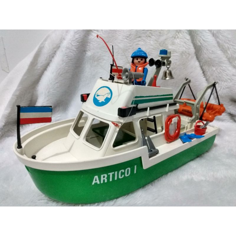 Barco de best sale pesca playmobil