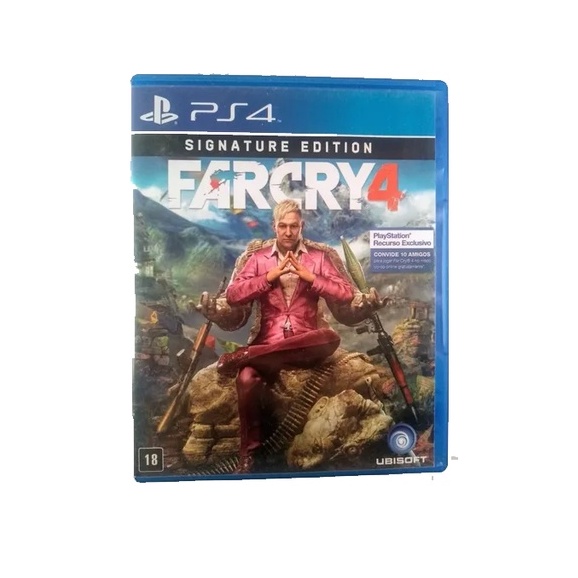 Jogo Far Cry 4 Signature Edition Ps4 Midia Fisica Semi Novo Shopee Brasil