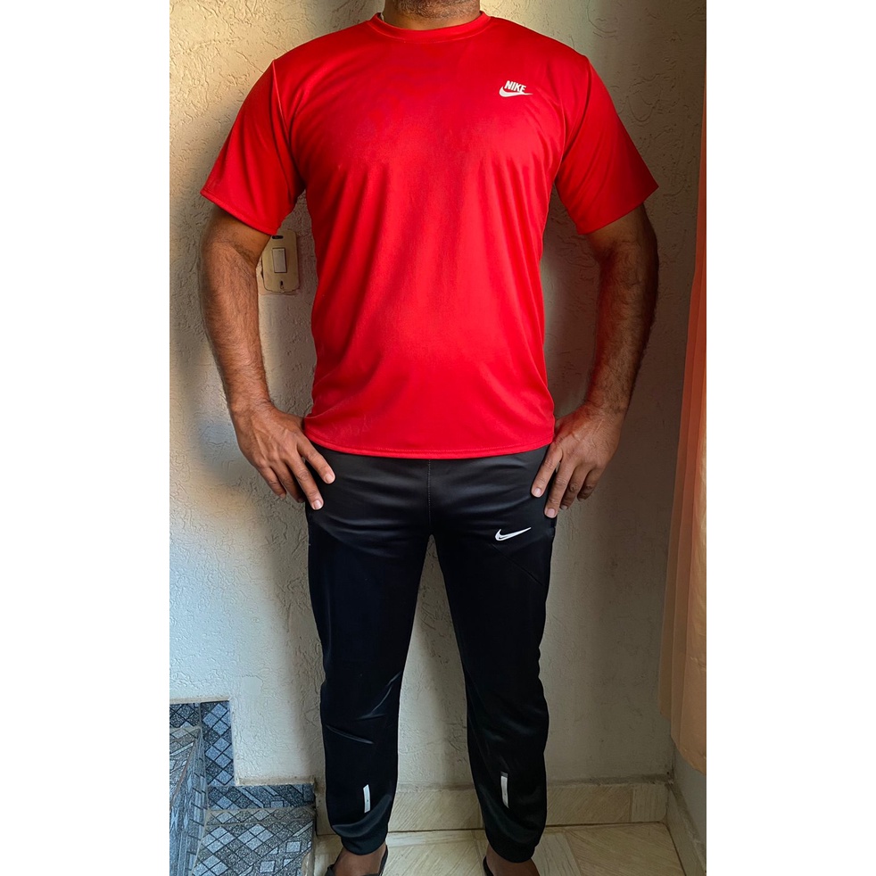 Conjunto Calça e Camiseta Dry fit Masculino para o dia a dia