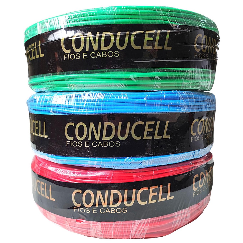 Cabo Flexível 100m 1,5mm 2,5mm 4,0mm 6,0mm Normatizado NBR | Shopee Brasil
