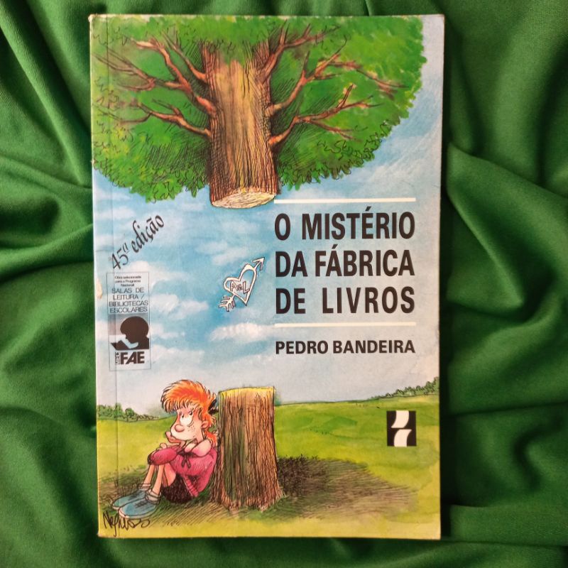 O Mistério da Fábrica de Livros: Pedro Bandeira | Shopee Brasil