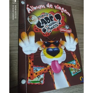 Álbum Livro Ilustrado Modificado Cadê Chester Cheetos Tazos