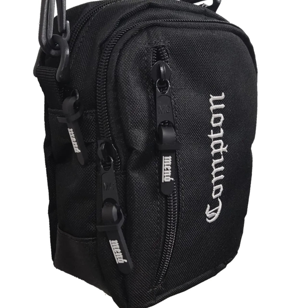 Shoulder Bag Mini Bolsa Menó Compton Pochete Ziperlad Transversal ...