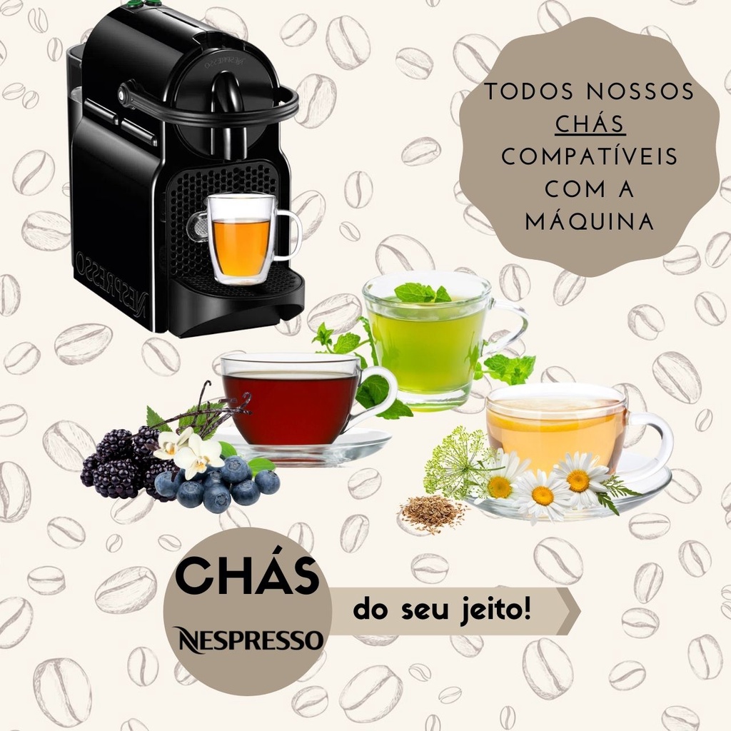 C psula de ch Nespresso do seu jeito Monte sua caixa Shopee