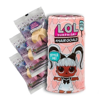Kit Boneca Lol - Hairgoals + Lucky Fortune - Kit Com 3