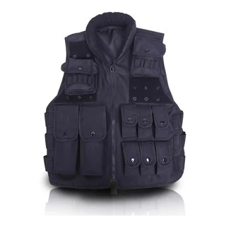 Colete Masculino e Feminino Colete Preto Segurança Esporte