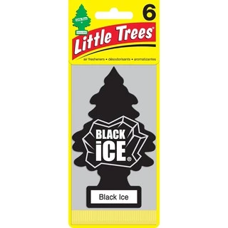 Little Trees Aromatizante Cheirinho Para Carro Black Ice