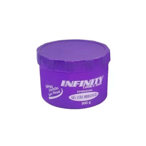 Gel Cera Hidratante Infinity Look's Hair 300g | Shopee Brasil