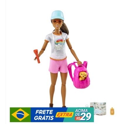 Barbie Skipper Babá Aniversário Morena - Mattel - Boneca Barbie - Magazine  Luiza