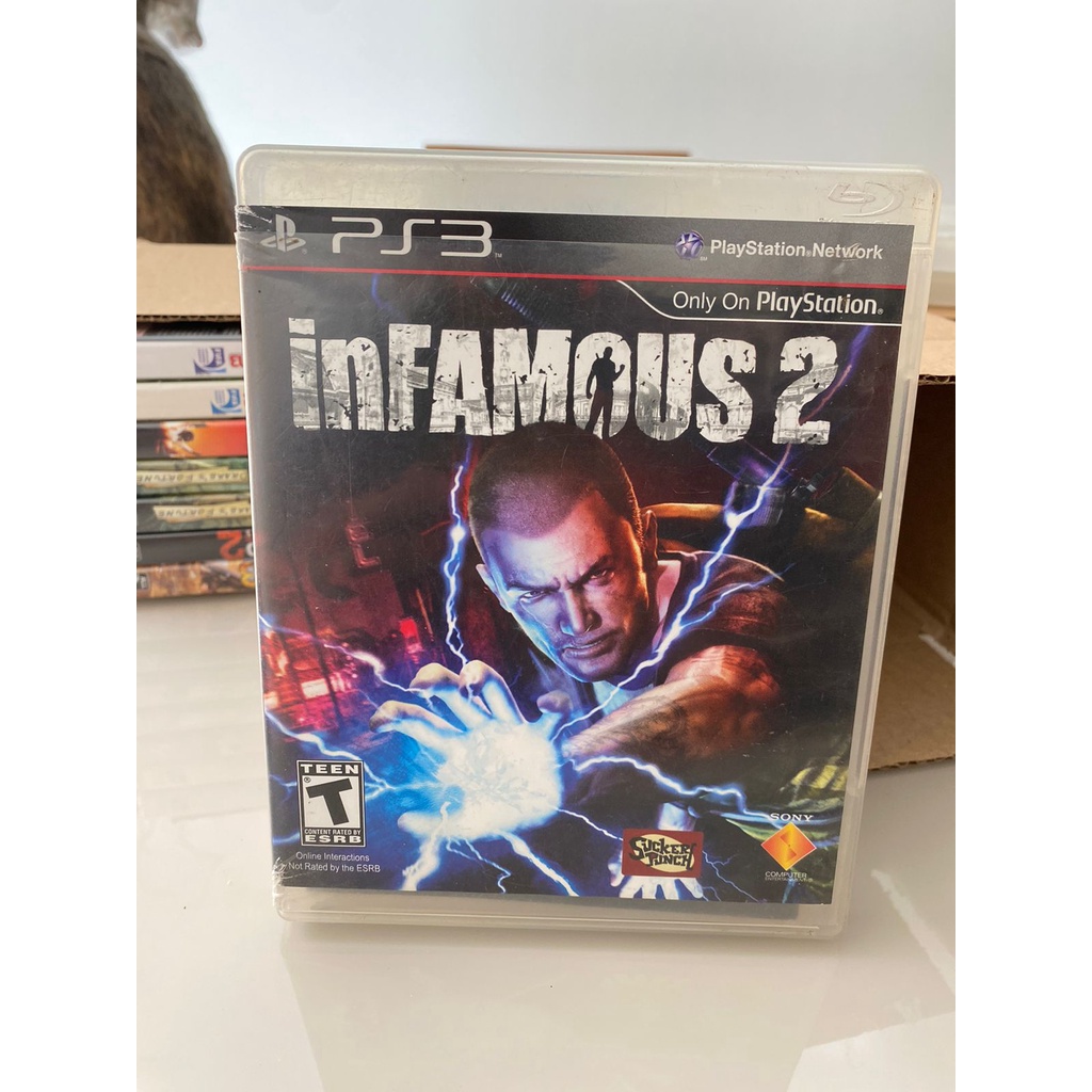 Jogo Infamous 2 Playstation 3 Ps3 - Midia Física