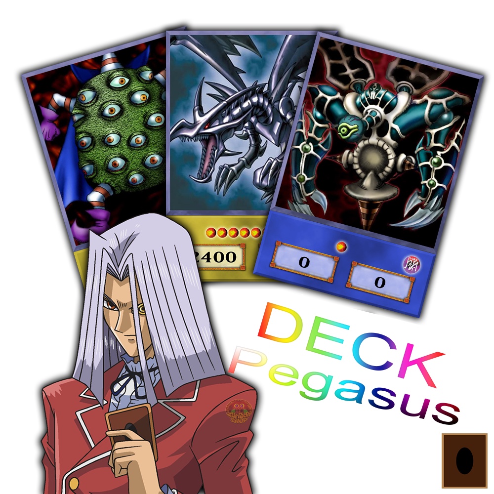 Cartas Yugioh Deck Pegasus Versão Anime