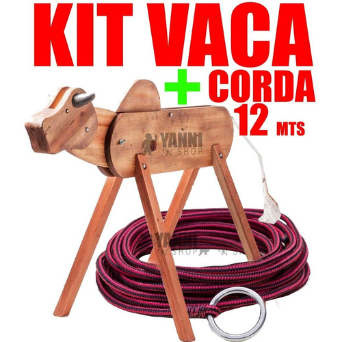 Vaca Parada Mais Corda Chumbada De 12 Metros | Shopee Brasil