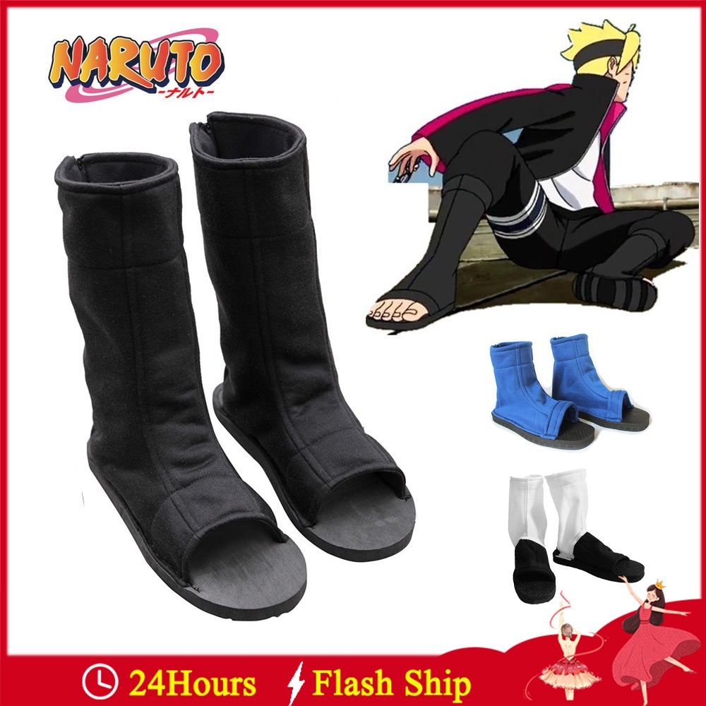 Bota De Algodão Flexível Anime Naruto Akatsuki Harohagakure Para Festa De Halloween
