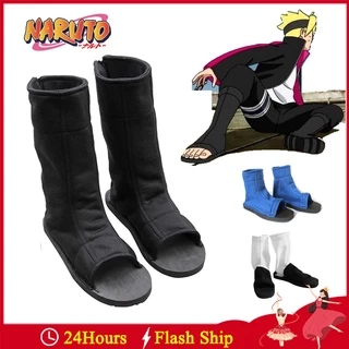 Bota De Algodão Flexível Anime Naruto Akatsuki Harohagakure Para Festa De Halloween