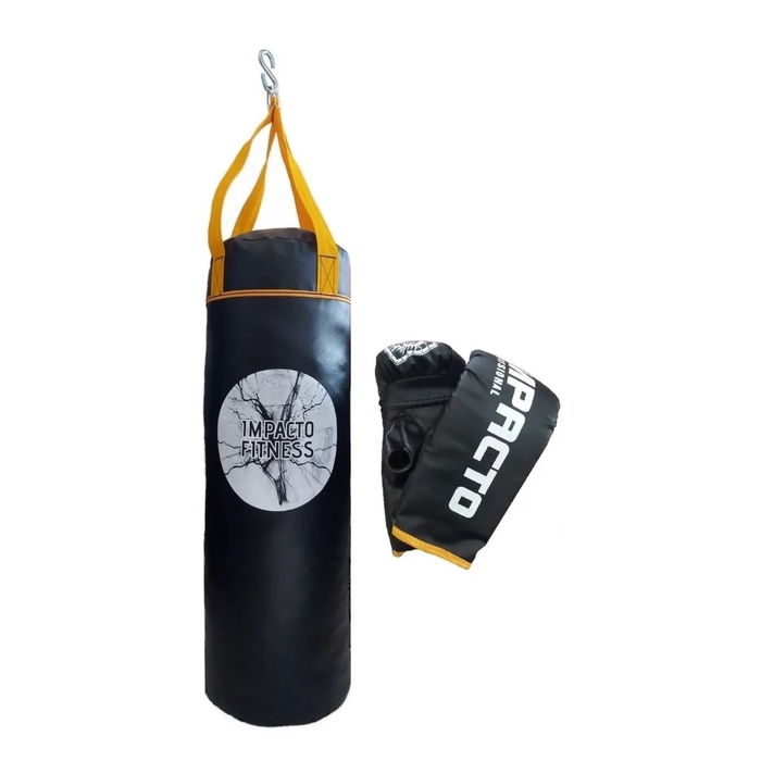 Saco De Pancada 90+ luva Impacto Fitness