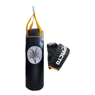 Saco De Pancada 90+ luva Impacto Fitness