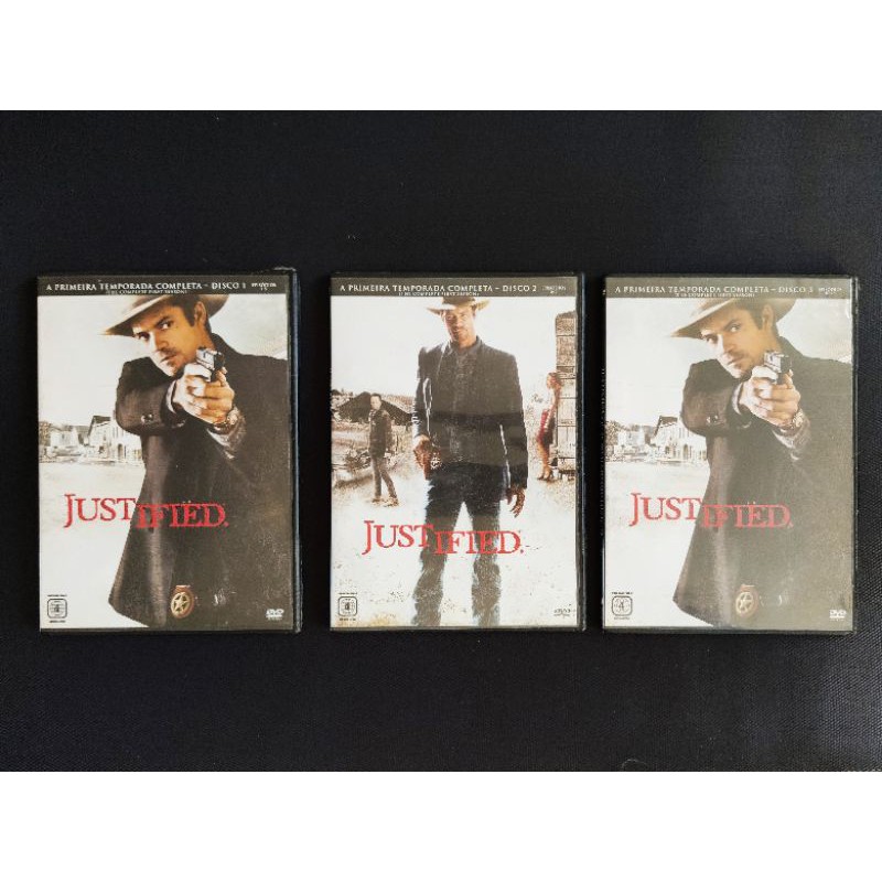 Box Dvd - Justified: 1ª Temporada Completa (Original) | Shopee Brasil